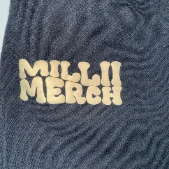 Millii Merch Women’s Millii Flame Flare Joggers Small Like New Orig $250 - Picture 6 of 9